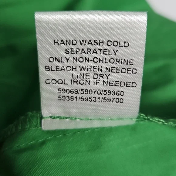 Sugarlips Curve Velma Balloon Sleeve Ruffle Shift Dress: Green: Size- 2X - Picture 14 of 14